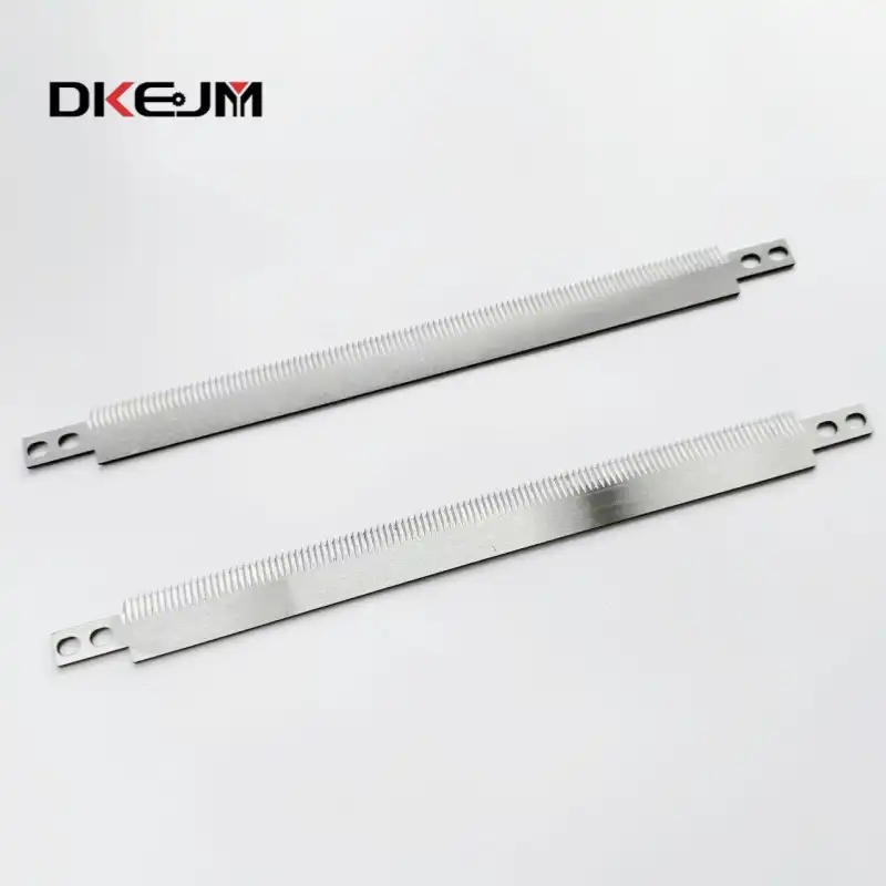 serrated blades 23