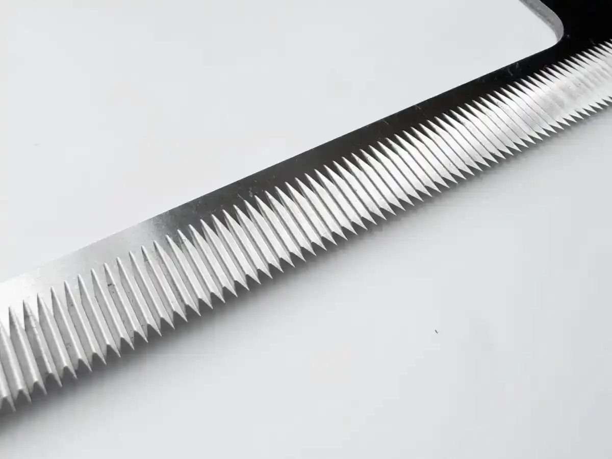 custom serrated blade