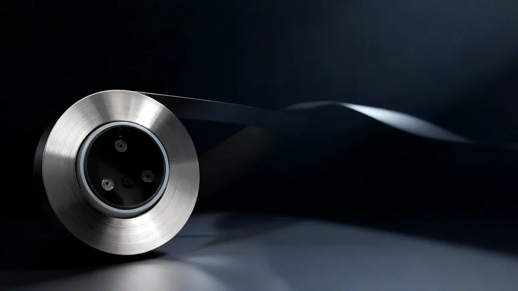 Doctor blade coil for printing and coating machinery
