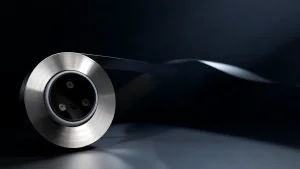 Doctor blade coil for printing and coating machinery
