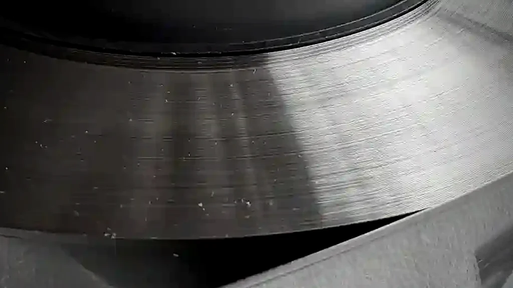 Ink doctor blade coil with a precision ground lamella edge, Dekeer