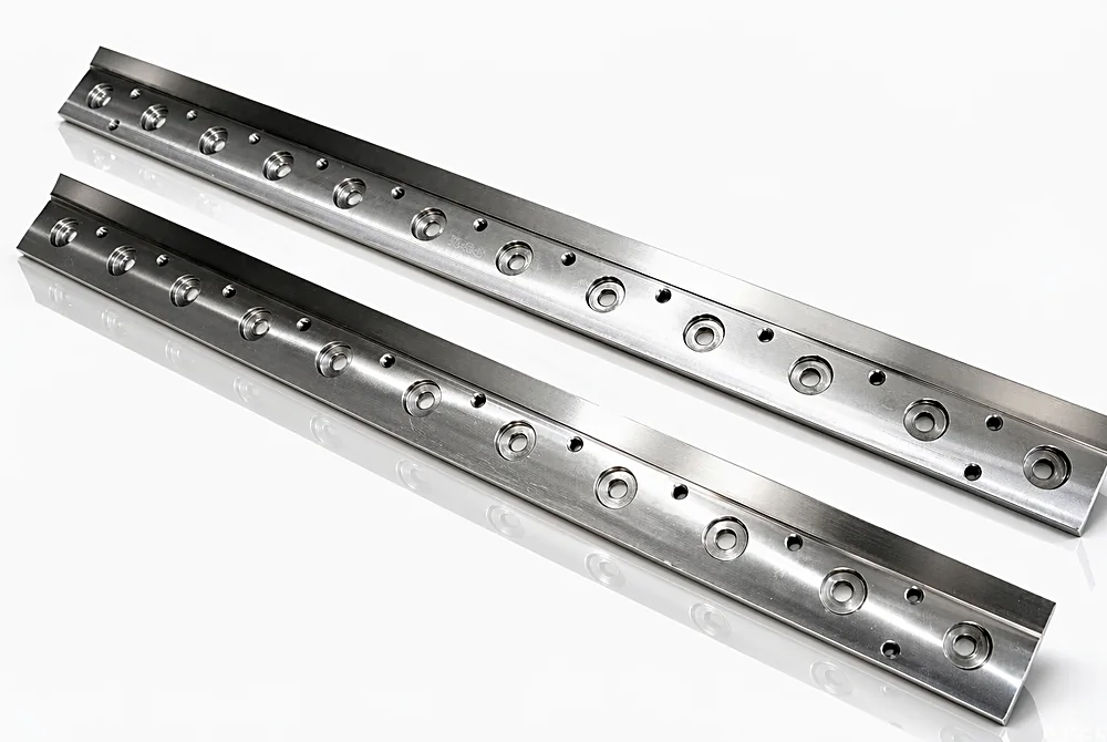 Cross-cutting knife for packaging machines